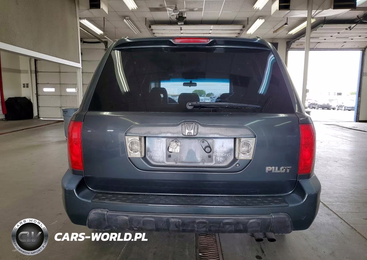 2003 Honda Pilot Exl VIN:2HKYF18673H518971 - 6