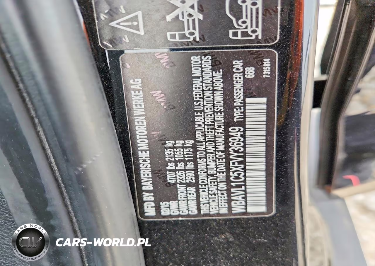 2015 BMW X1 xDrive28I VIN:WBAVL1C5XFVY36949 - 13