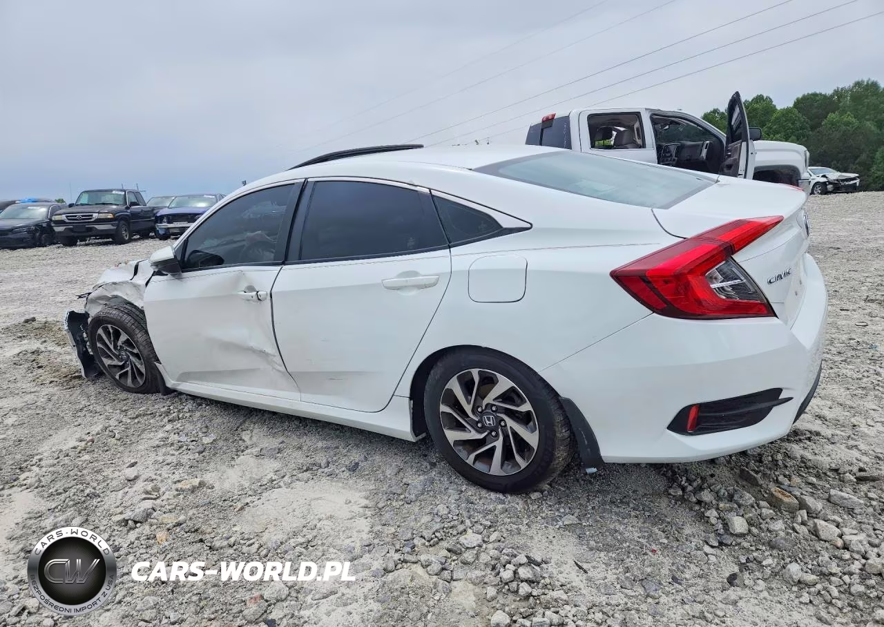 2016 Honda Civic Ex VIN:19XFC2F74GE044800 - 2