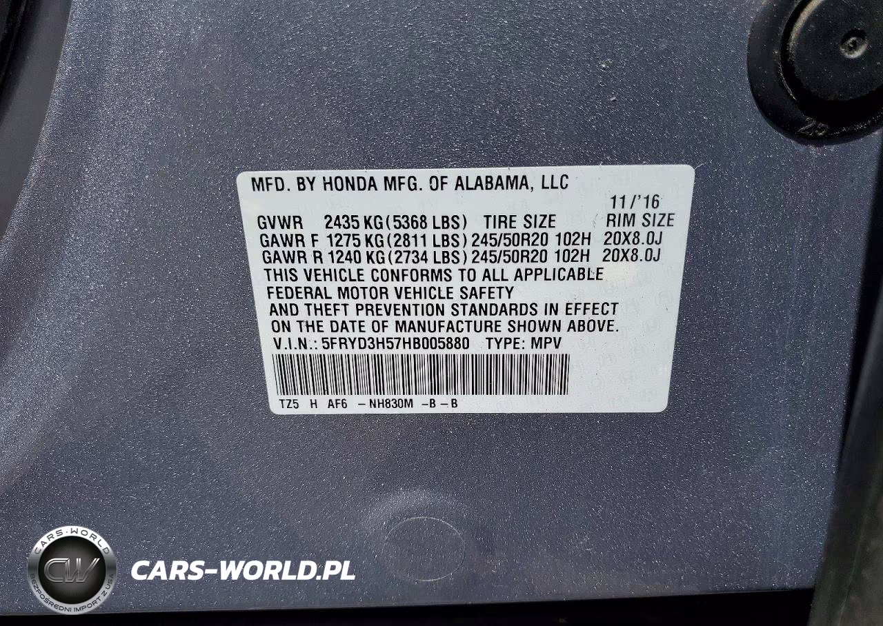 2017 Acura Mdx Technology VIN:5FRYD3H57HB005880 - 13