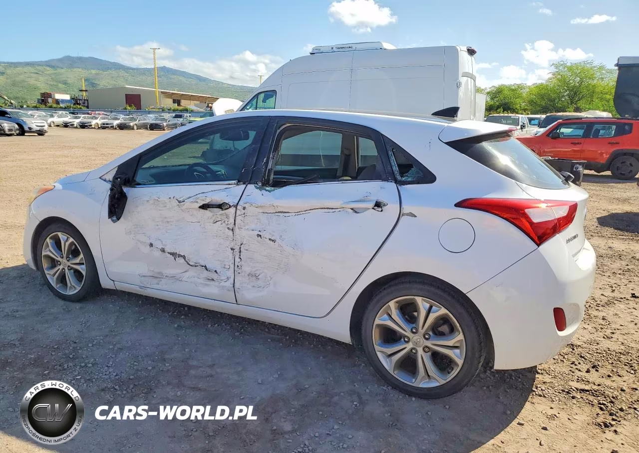 2013 Hyundai Elantra Gt Base VIN:KMHD35LE9DU126283 - 2