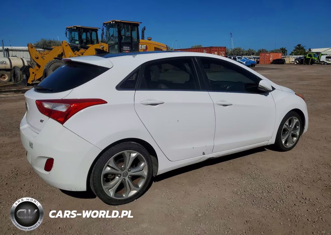 2013 Hyundai Elantra Gt Base VIN:KMHD35LE9DU126283 - 3