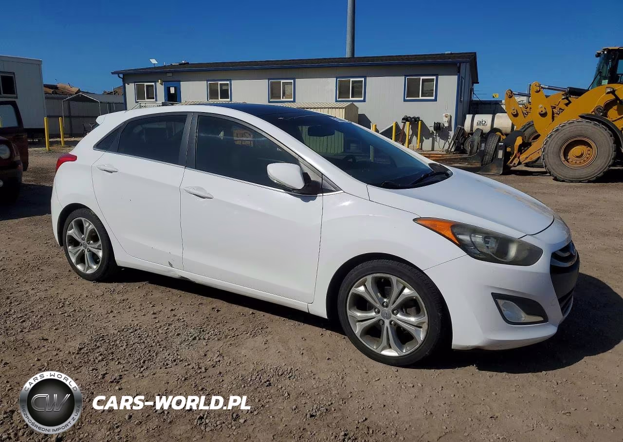 2013 Hyundai Elantra Gt Base VIN:KMHD35LE9DU126283 - 4