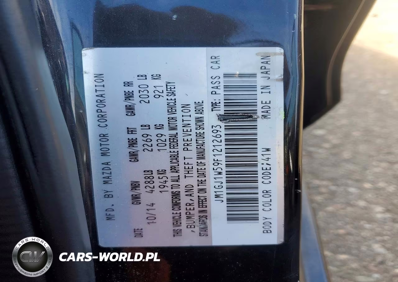 2015 Mazda 6 Grand Touring VIN:JM1GJ1W59F1212693 - 13