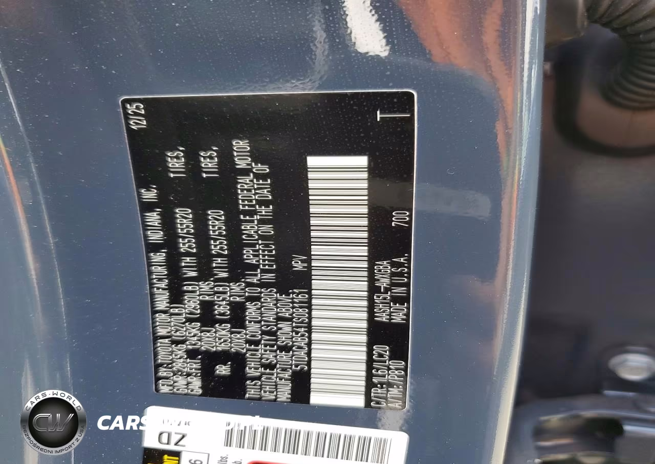 2026 Toyota Grand Highlander Hybrid Limited VIN:5TDACAB54TS081161 - 14