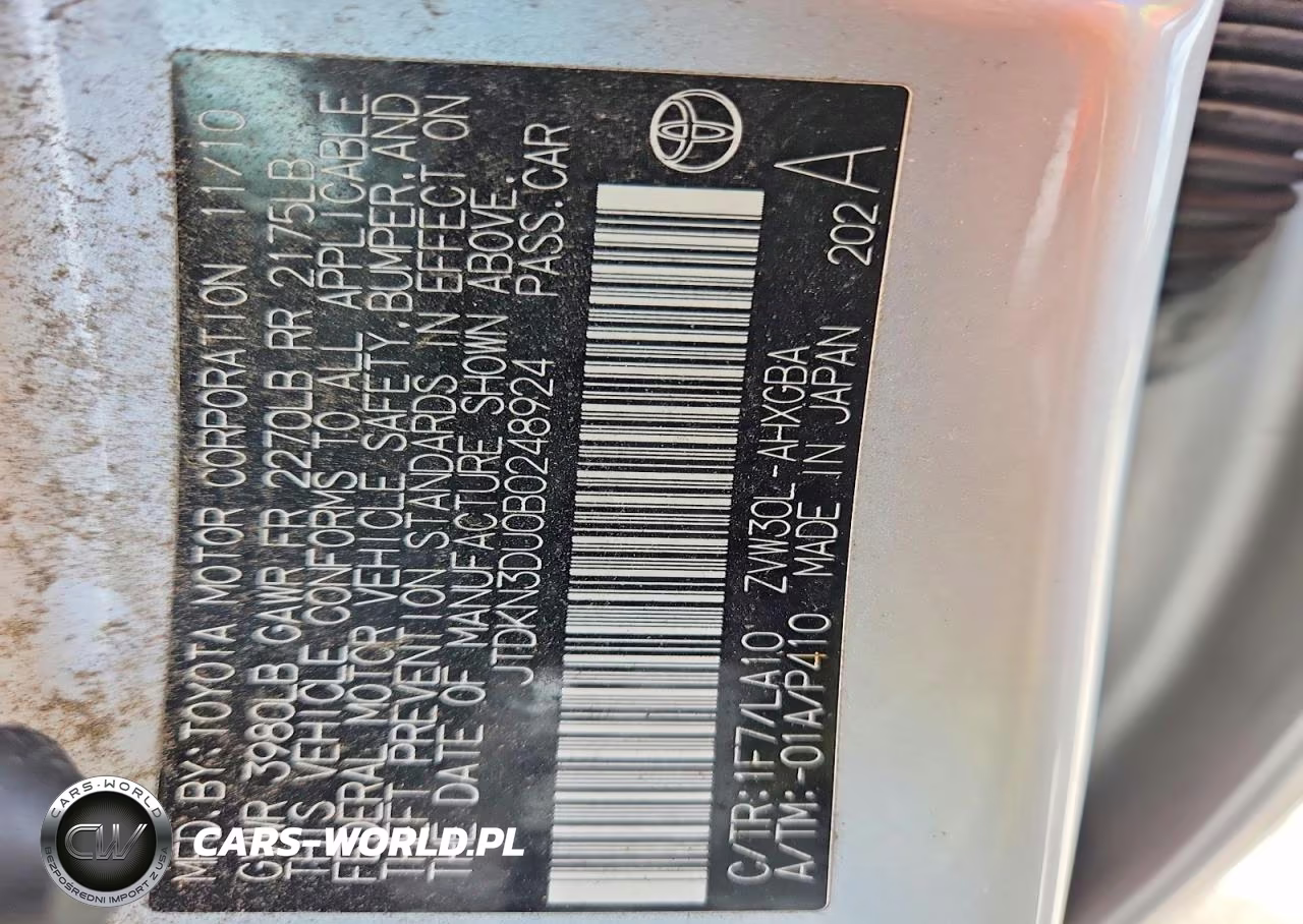 2011 Toyota Prius Four VIN:JTDKN3DU0B0248924 - 13