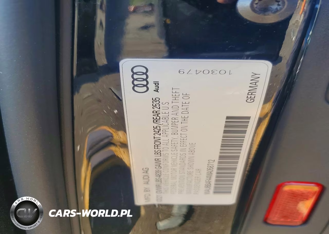 2021 Audi A4 Premium Plus 40 VIN:WAUBBAF44MA058712 - 12