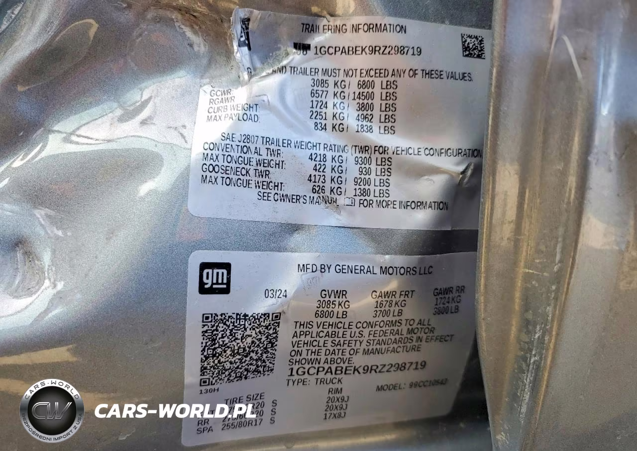 2024 Chevrolet Silverado 1500 2Wd Short Bed Custom VIN:1GCPABEK9RZ298719 - 12