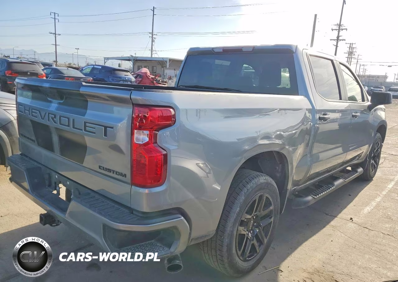 2024 Chevrolet Silverado 1500 2Wd Short Bed Custom VIN:1GCPABEK9RZ298719 - 3