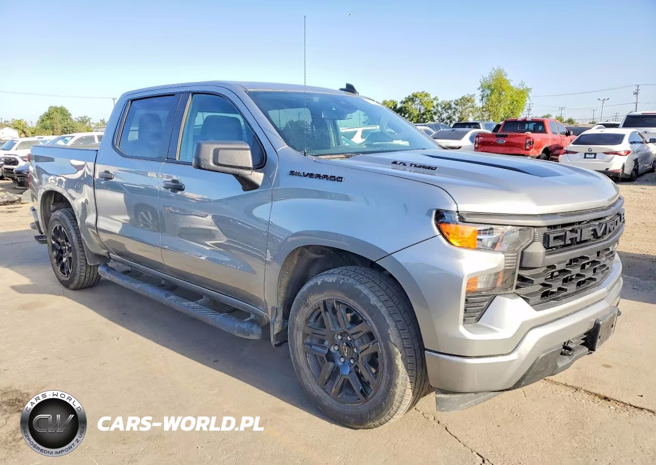2024 Chevrolet Silverado 1500 2Wd Short Bed Custom VIN:1GCPABEK9RZ298719 - 4