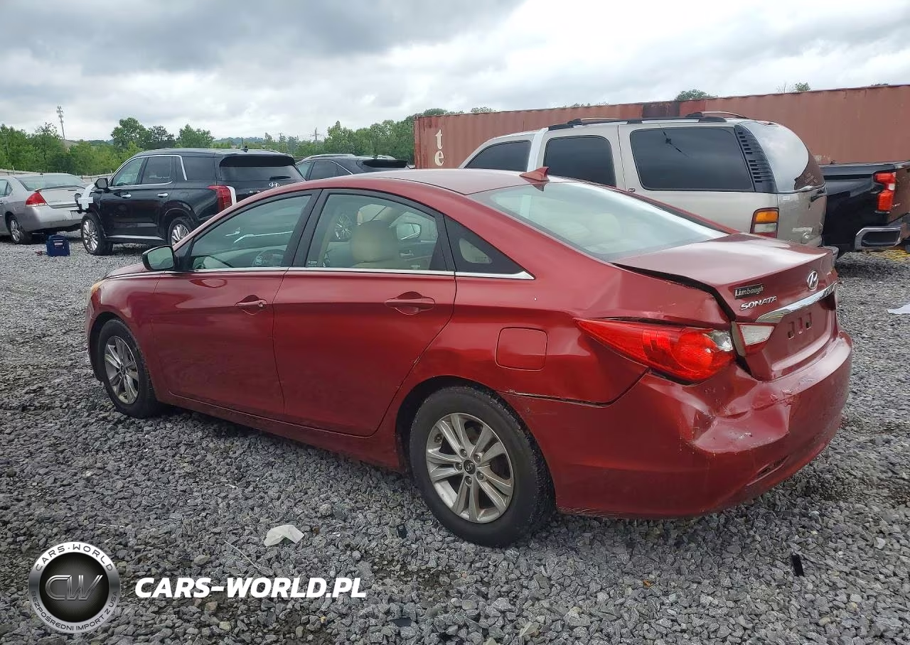 2013 Hyundai Sonata Gls VIN:5NPEB4AC9DH666542 - 2