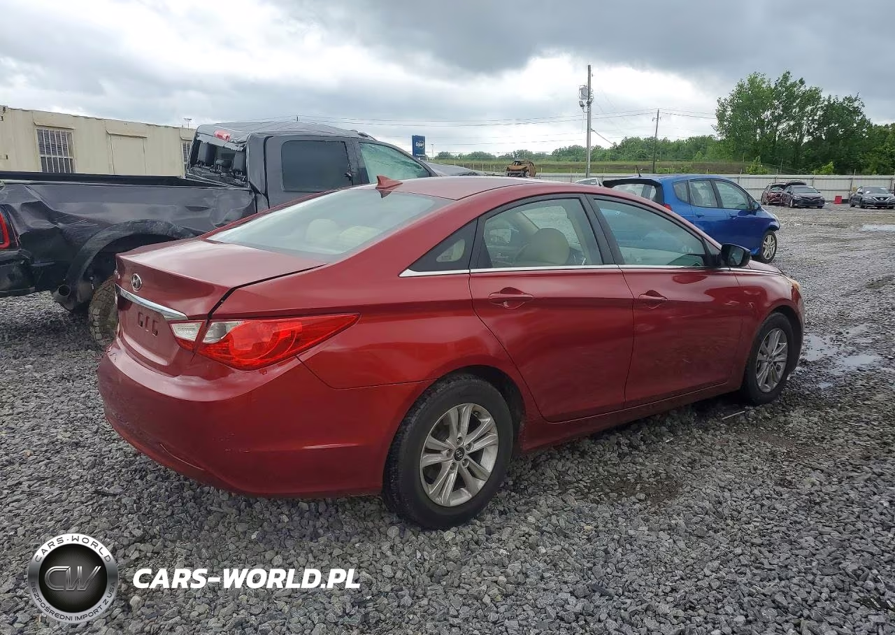 2013 Hyundai Sonata Gls VIN:5NPEB4AC9DH666542 - 3