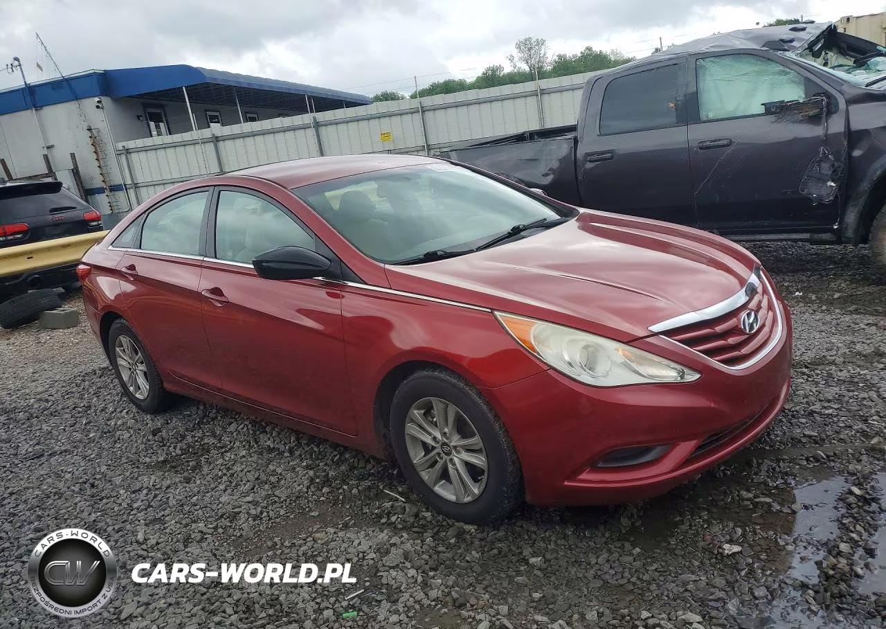 2013 Hyundai Sonata Gls VIN:5NPEB4AC9DH666542 - 4