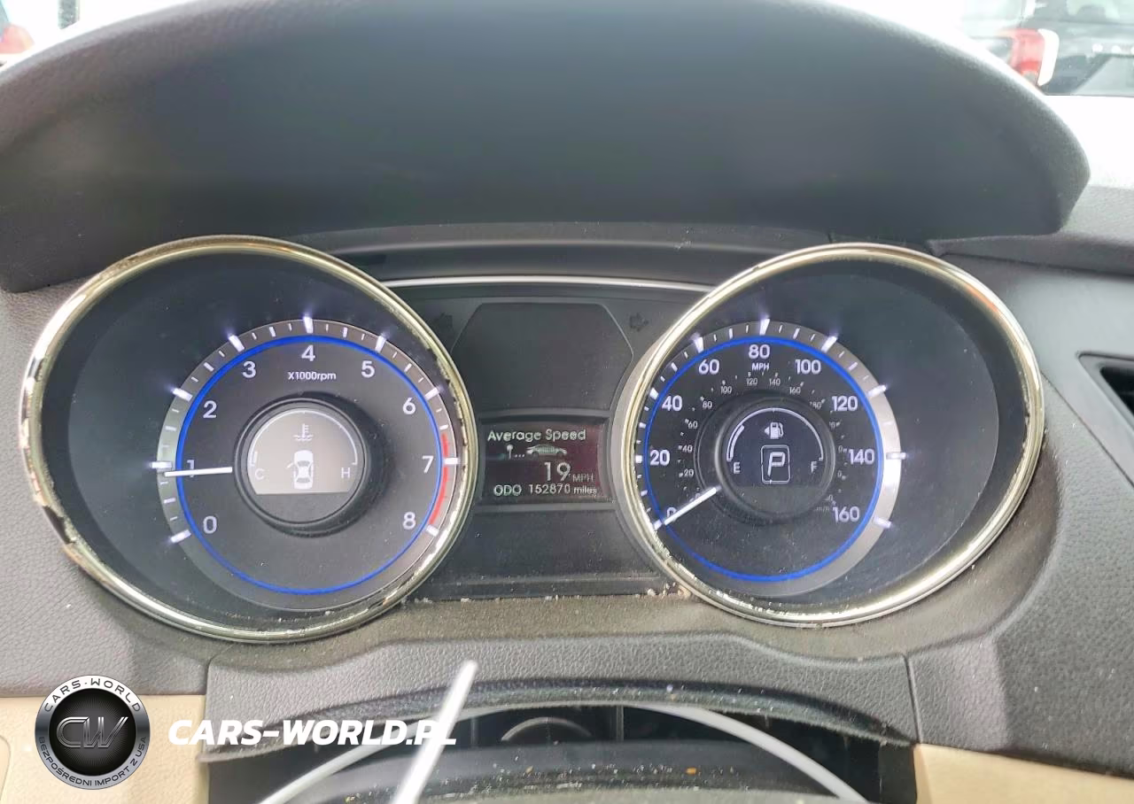 2013 Hyundai Sonata Gls VIN:5NPEB4AC9DH666542 - 9