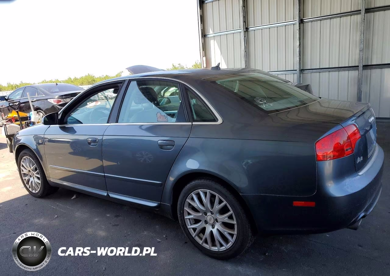 2008 Audi A4 2.0T VIN:WAUAF78E78A134728 - 2