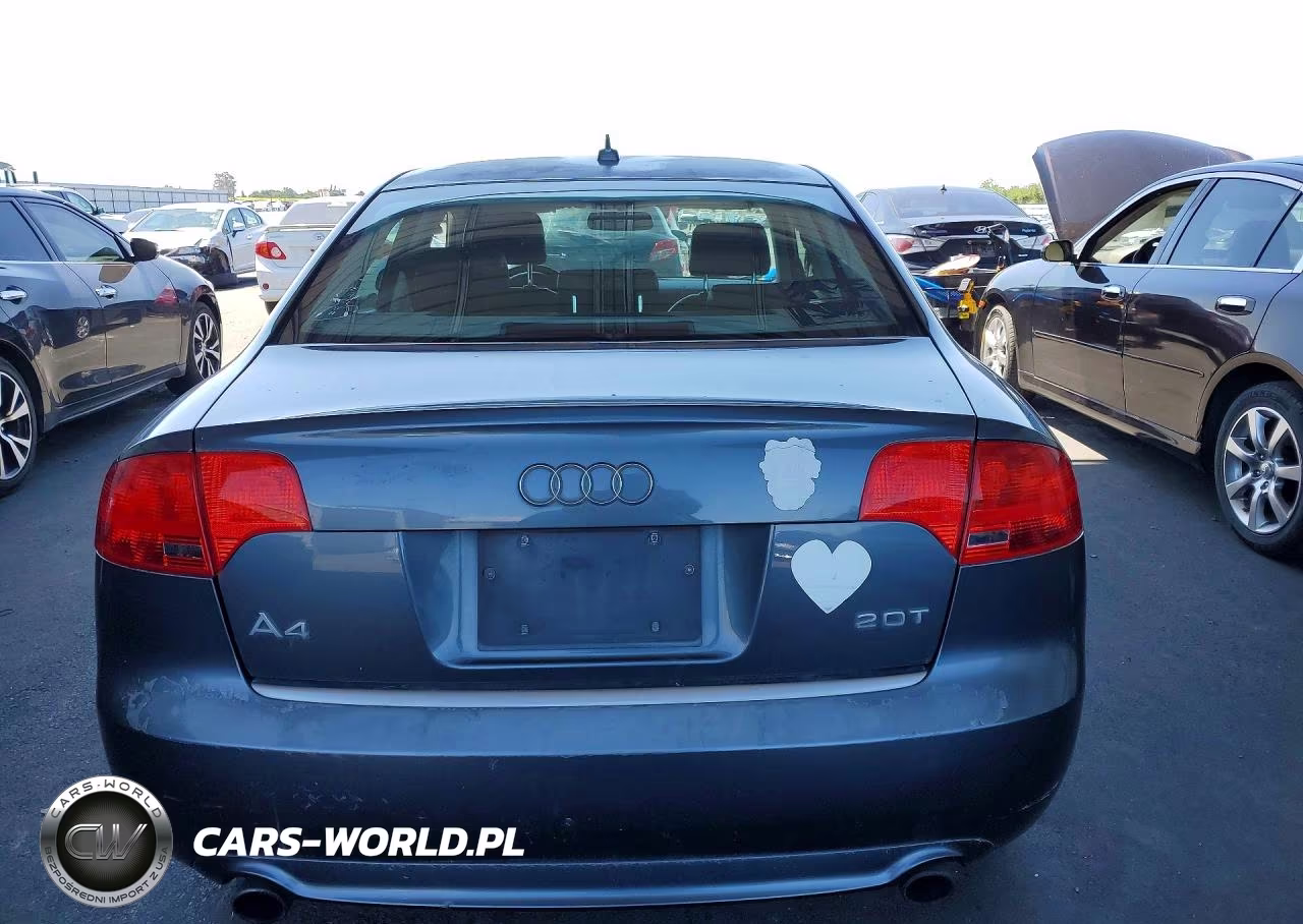 2008 Audi A4 2.0T VIN:WAUAF78E78A134728 - 6