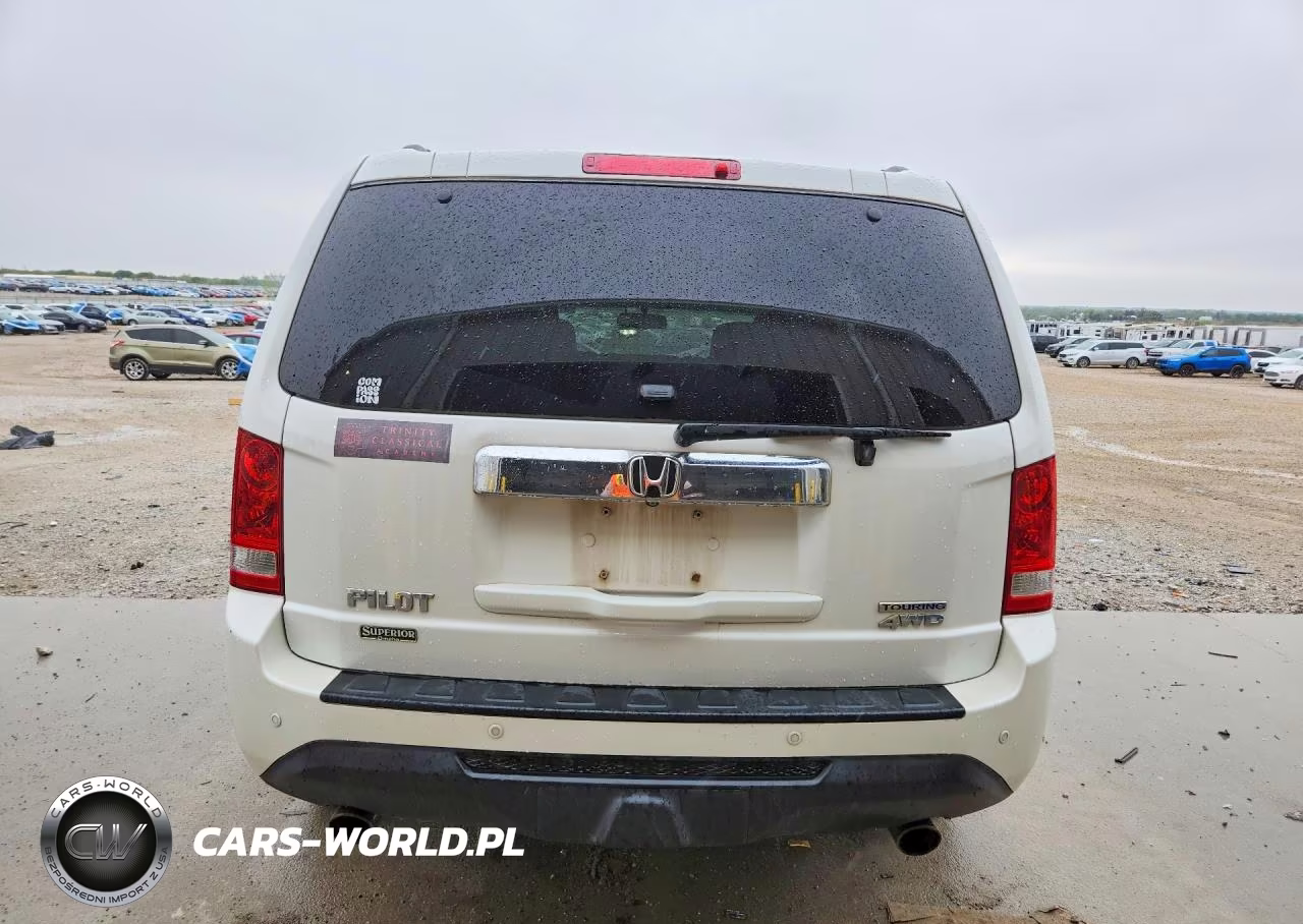 2012 Honda Pilot Touring VIN:5FNYF4H99CB028851 - 6