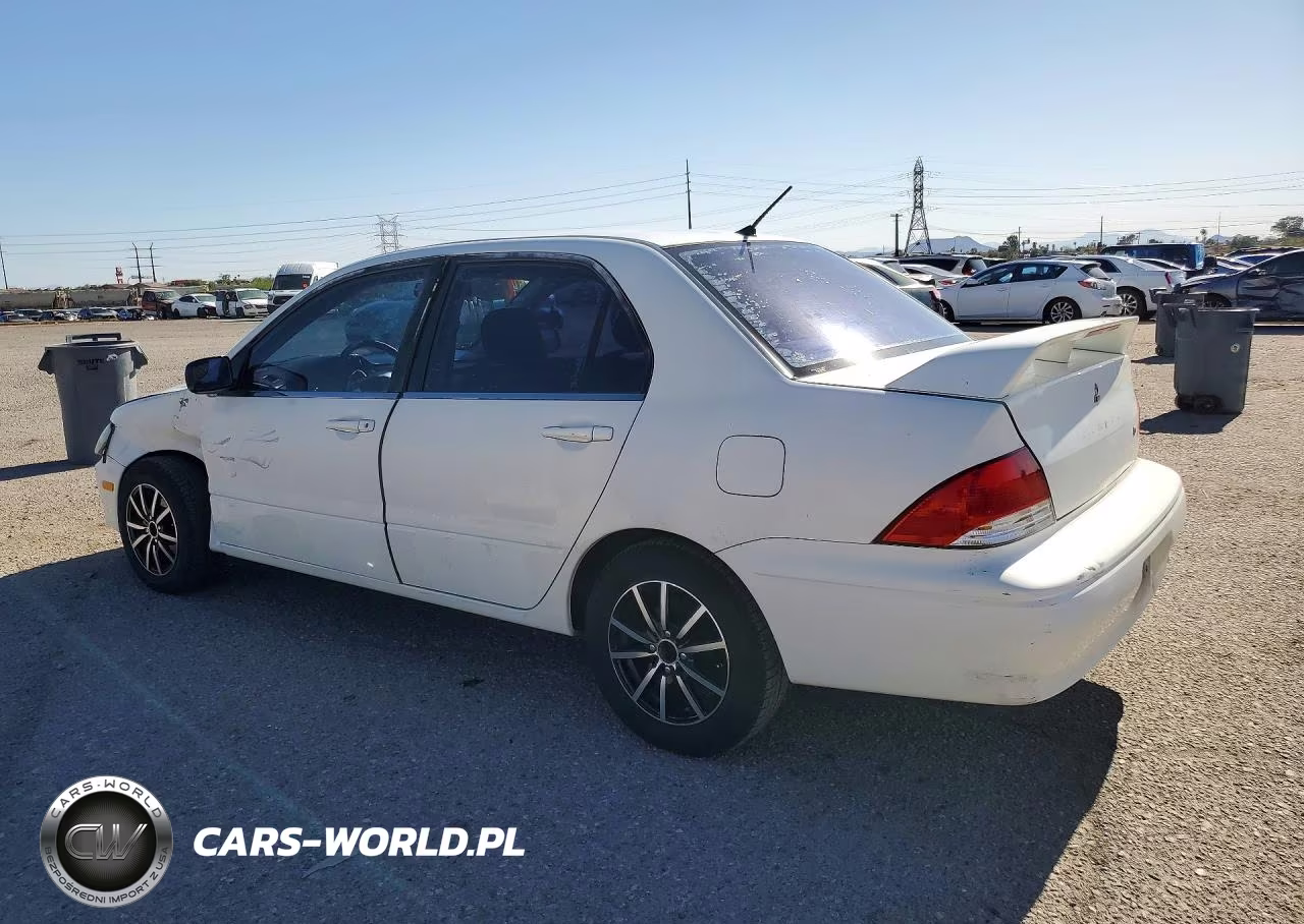 2003 Mitsubishi Lancer Es VIN:JA3AJ26EX3U018159 - 2