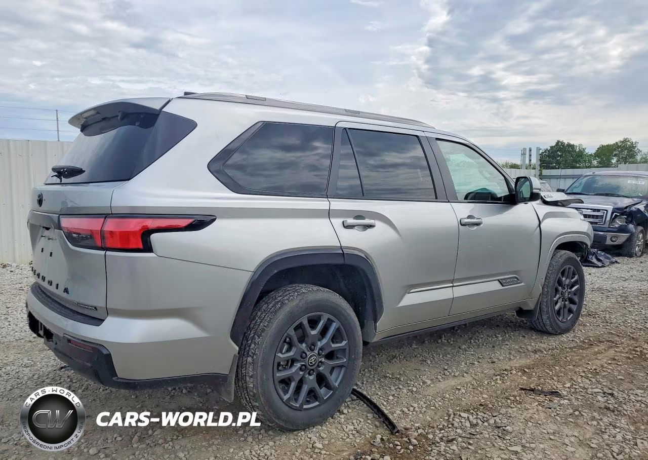 2025 Toyota Sequoia Platinum VIN:7SVAAABAXSX065581 - 3