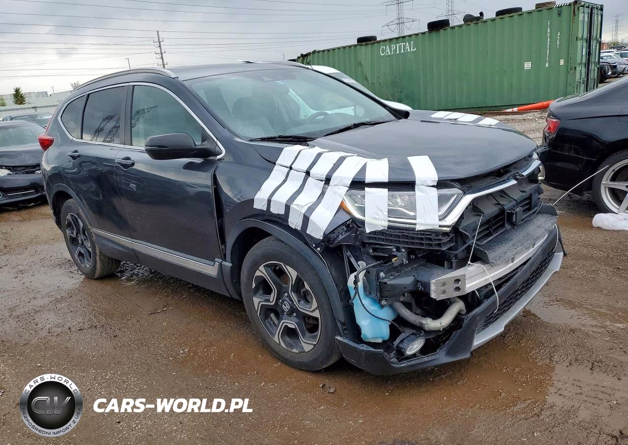 2018 Honda Cr-V Touring VIN:7FARW2H93JE064433 - 4