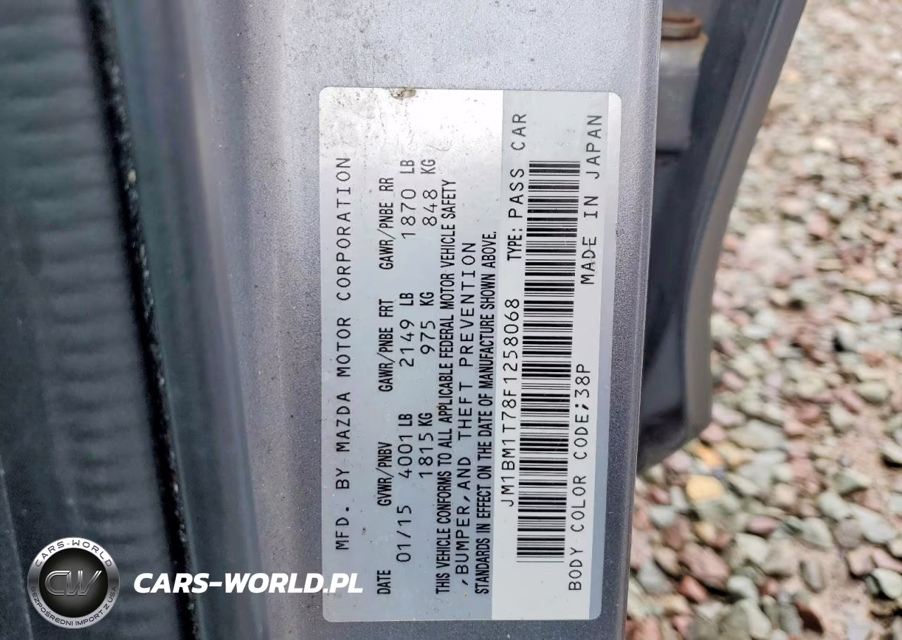 2015 Mazda 3 Sv VIN:JM1BM1T78F1258068 - 13