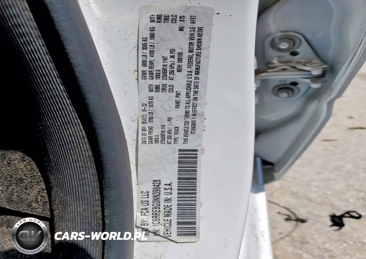 2022 Ram 1500 Big Horn VIN:1C6RREBG0NN398428 - 12