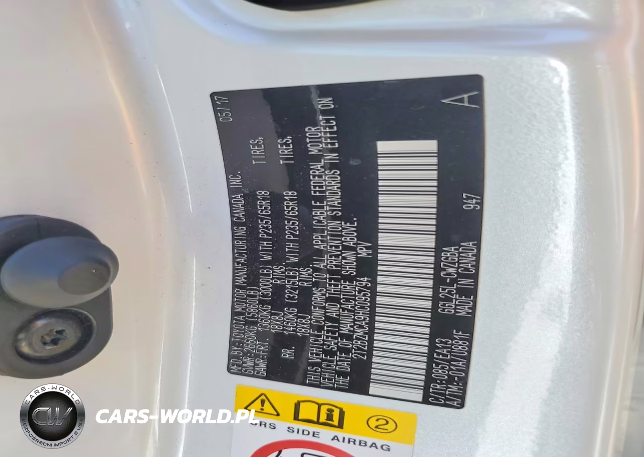2017 Lexus Rx 350 Base VIN:2T2BZMCA9HC095794 - 13