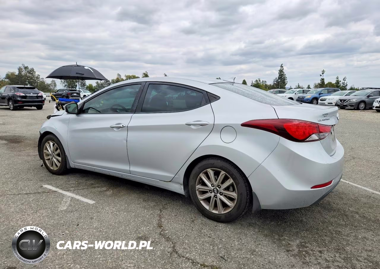 2015 Hyundai Elantra Se VIN:KMHDH4AE6FU232109 - 2