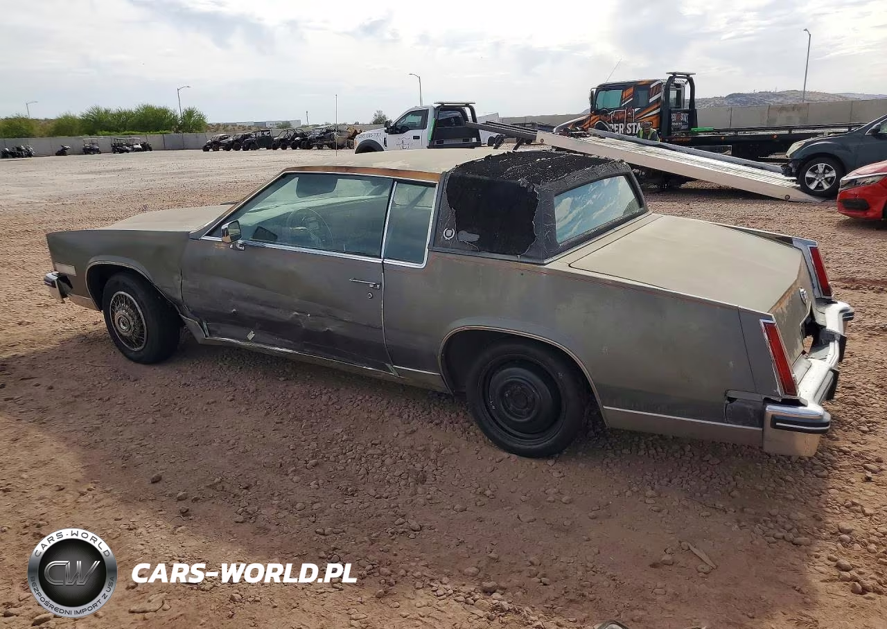 1985 Cadillac Eldorado VIN:1G6EL5785FE633727 - 2