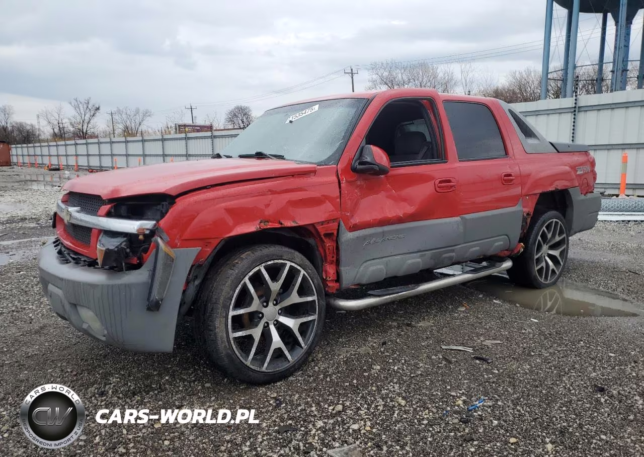 2002 Chevrolet Avalanche C1500 VIN:3GNEC13T52G225111 - 1