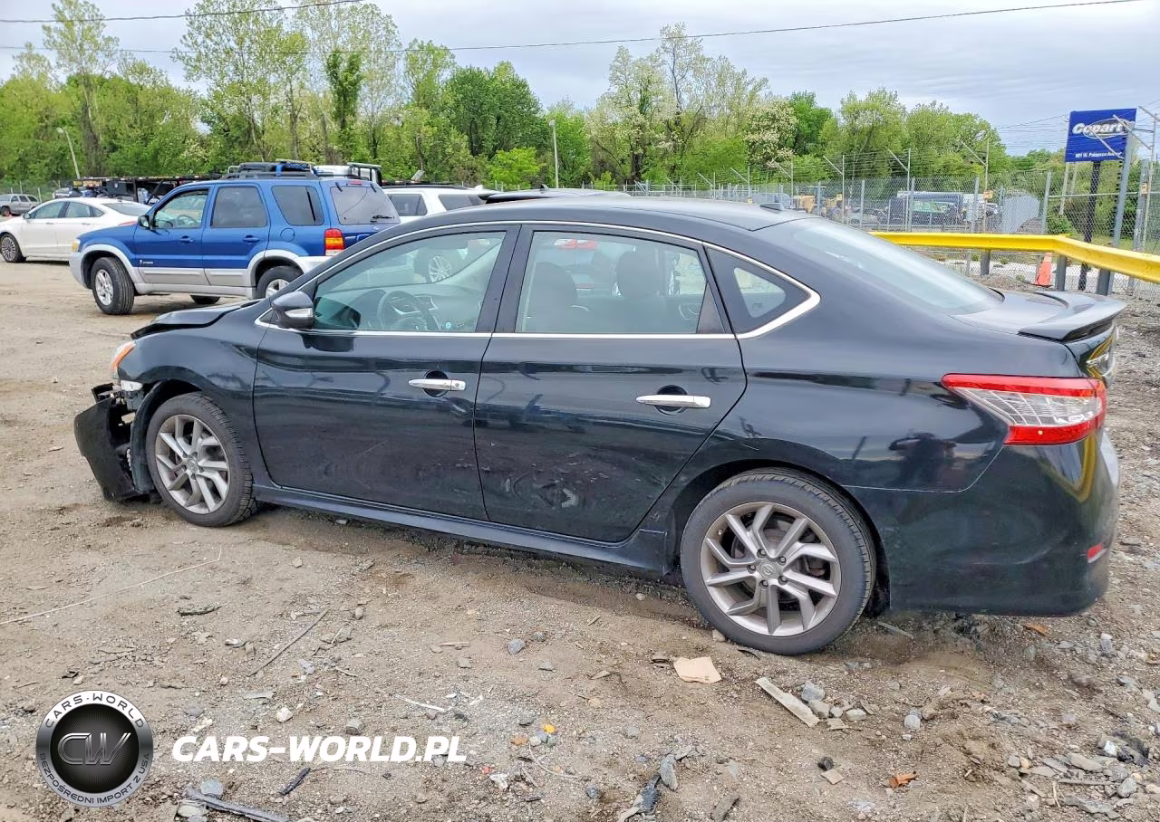 2015 Nissan Sentra Sr VIN:3N1AB7AP9FY297743 - 2