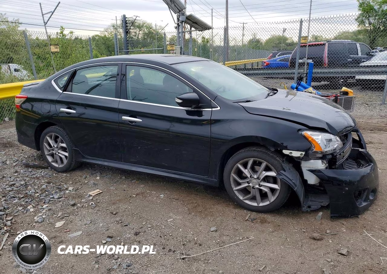 2015 Nissan Sentra Sr VIN:3N1AB7AP9FY297743 - 4
