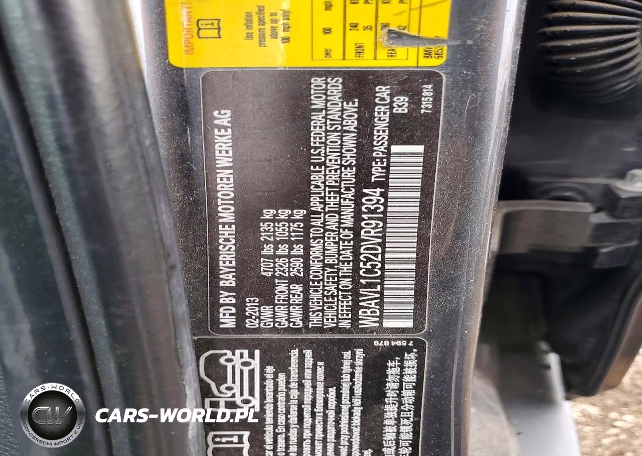 2013 BMW X1 xDrive28I VIN:WBAVL1C52DVR91394 - 12