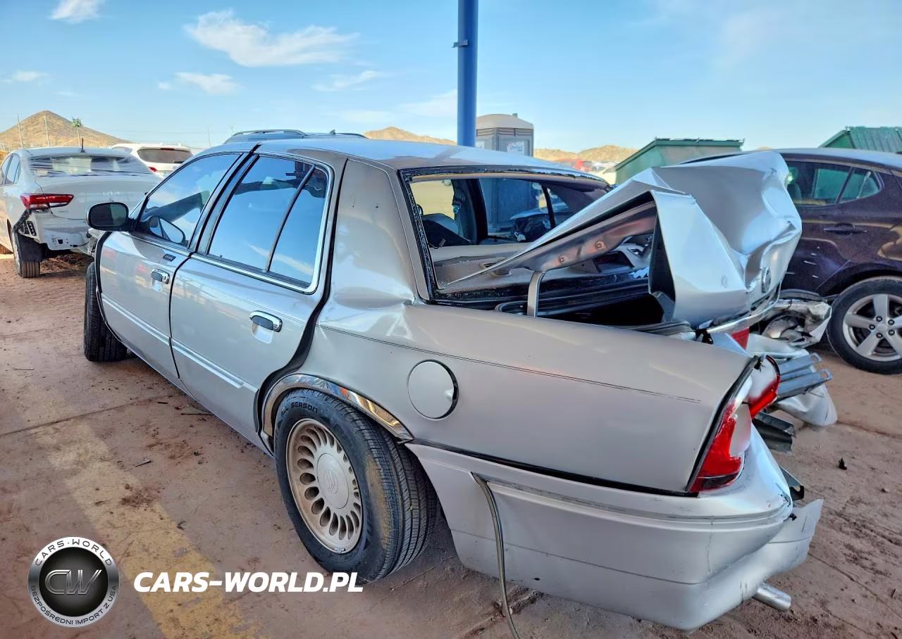 2000 Mercury Grand Marquis Ls VIN:2MEFM75W8YX658360 - 2