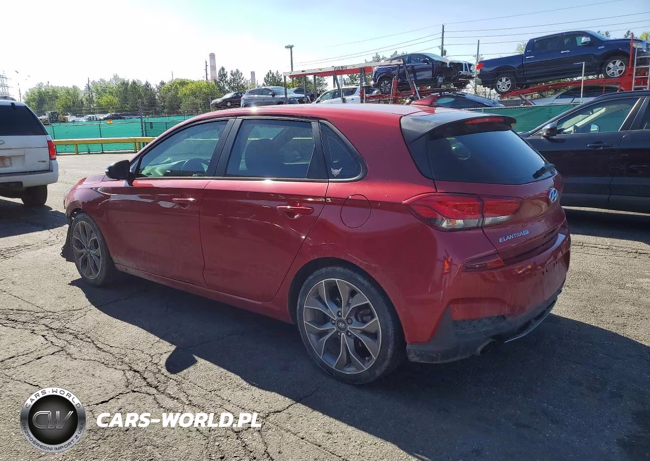 2020 Hyundai Elantra Gt N Line VIN:KMHH55LC4LU126653 - 2