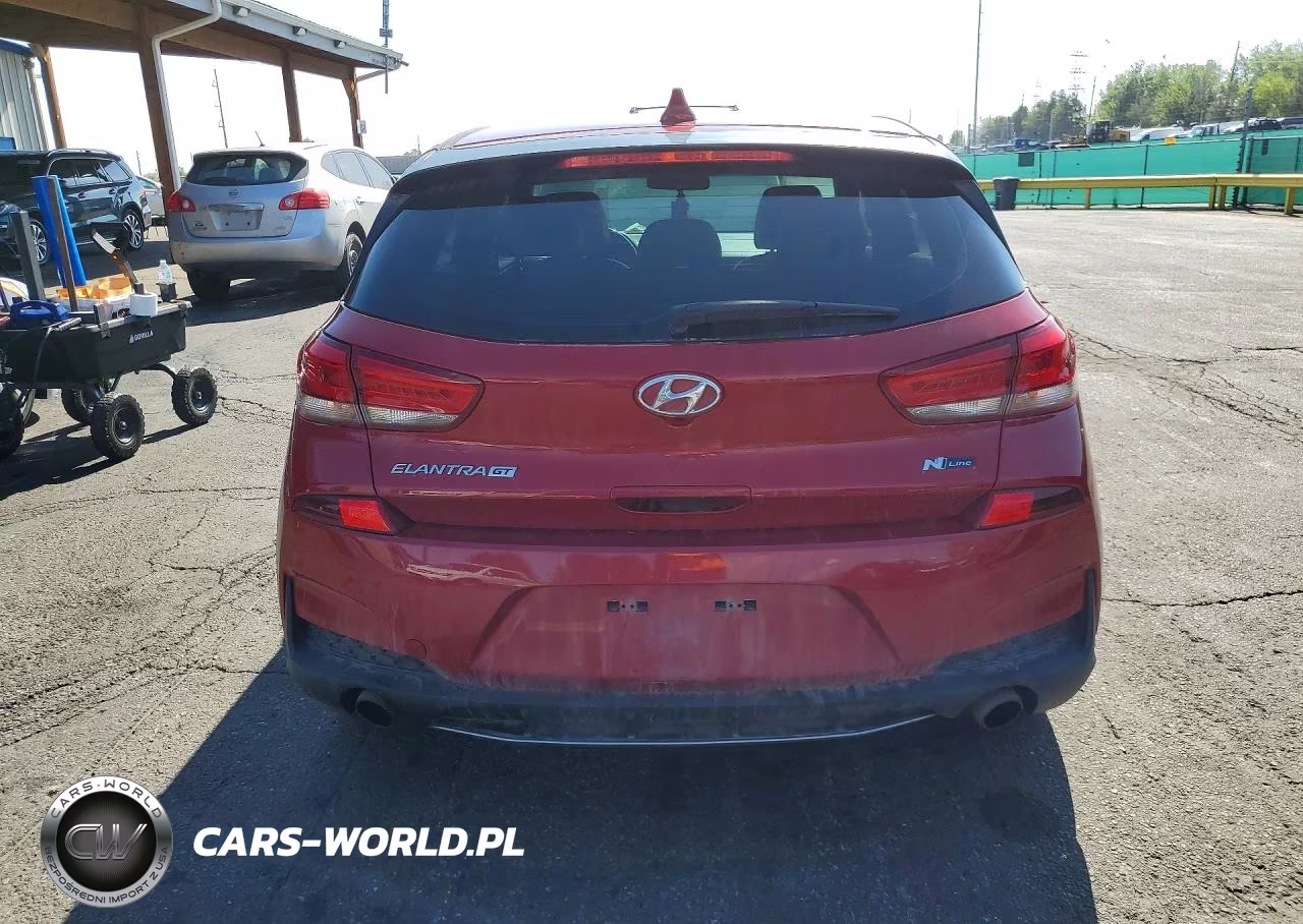 2020 Hyundai Elantra Gt N Line VIN:KMHH55LC4LU126653 - 6