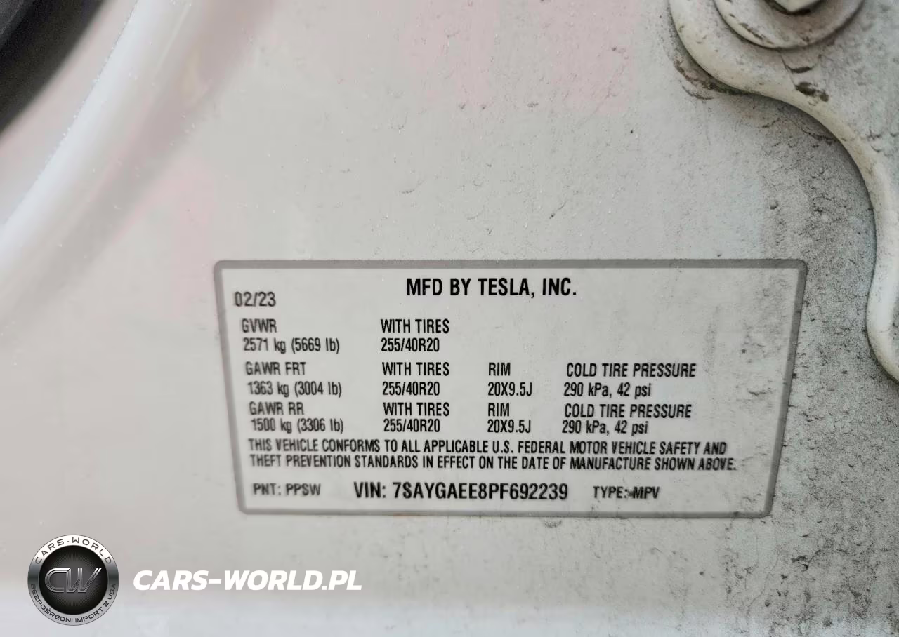 2023 Tesla Model Y VIN:7SAYGAEE8PF692239 - 12