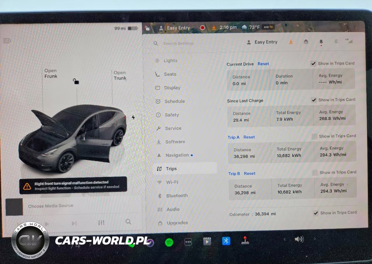 2023 Tesla Model Y VIN:7SAYGAEE8PF692239 - 9