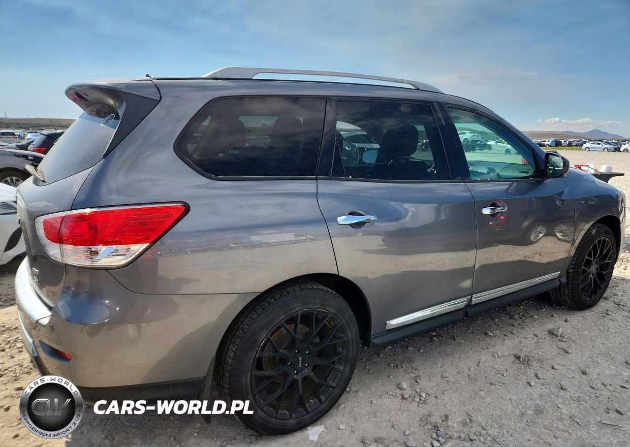 2015 Nissan Pathfinder Sl VIN:5N1AR2MM7FC676841 - 3