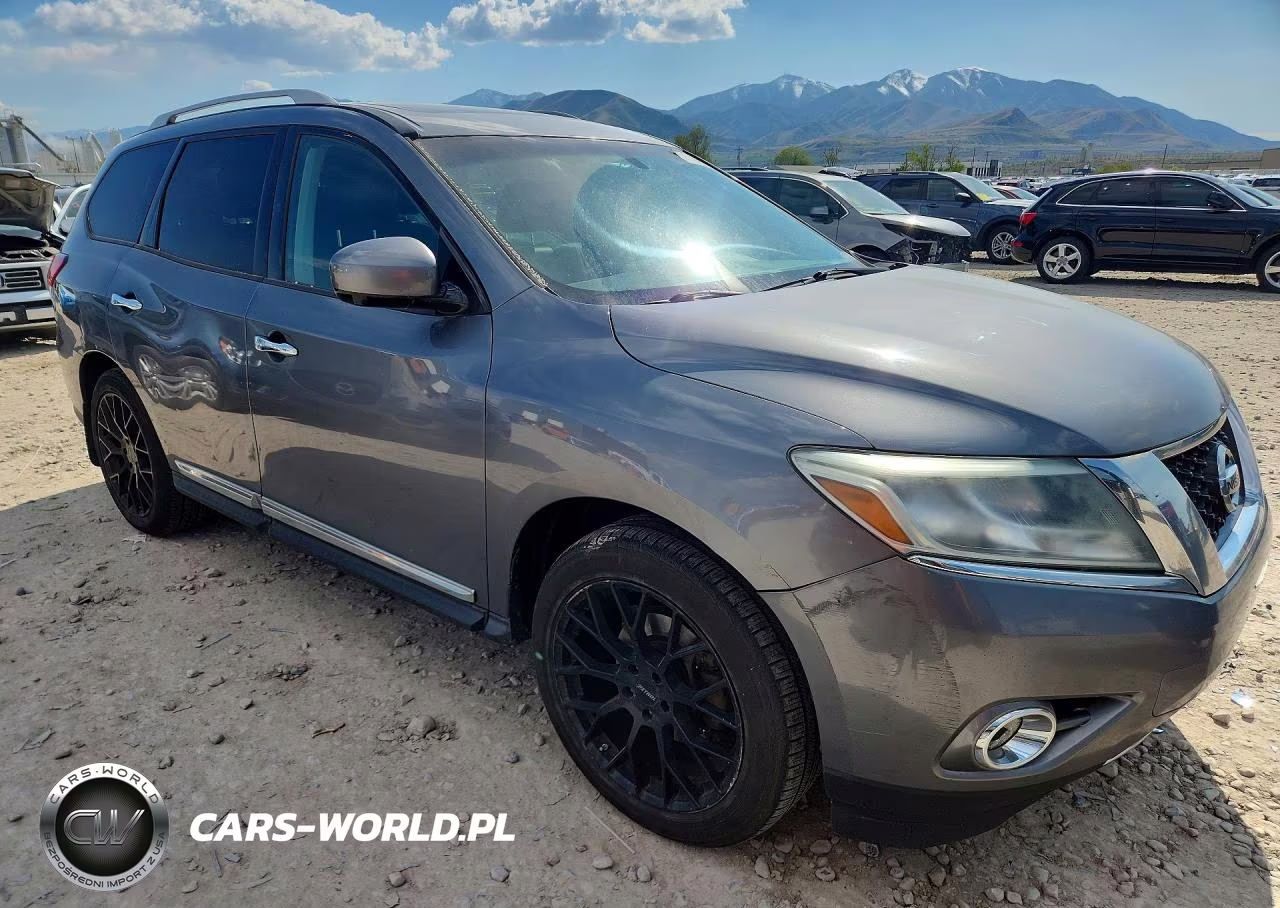 2015 Nissan Pathfinder Sl VIN:5N1AR2MM7FC676841 - 4