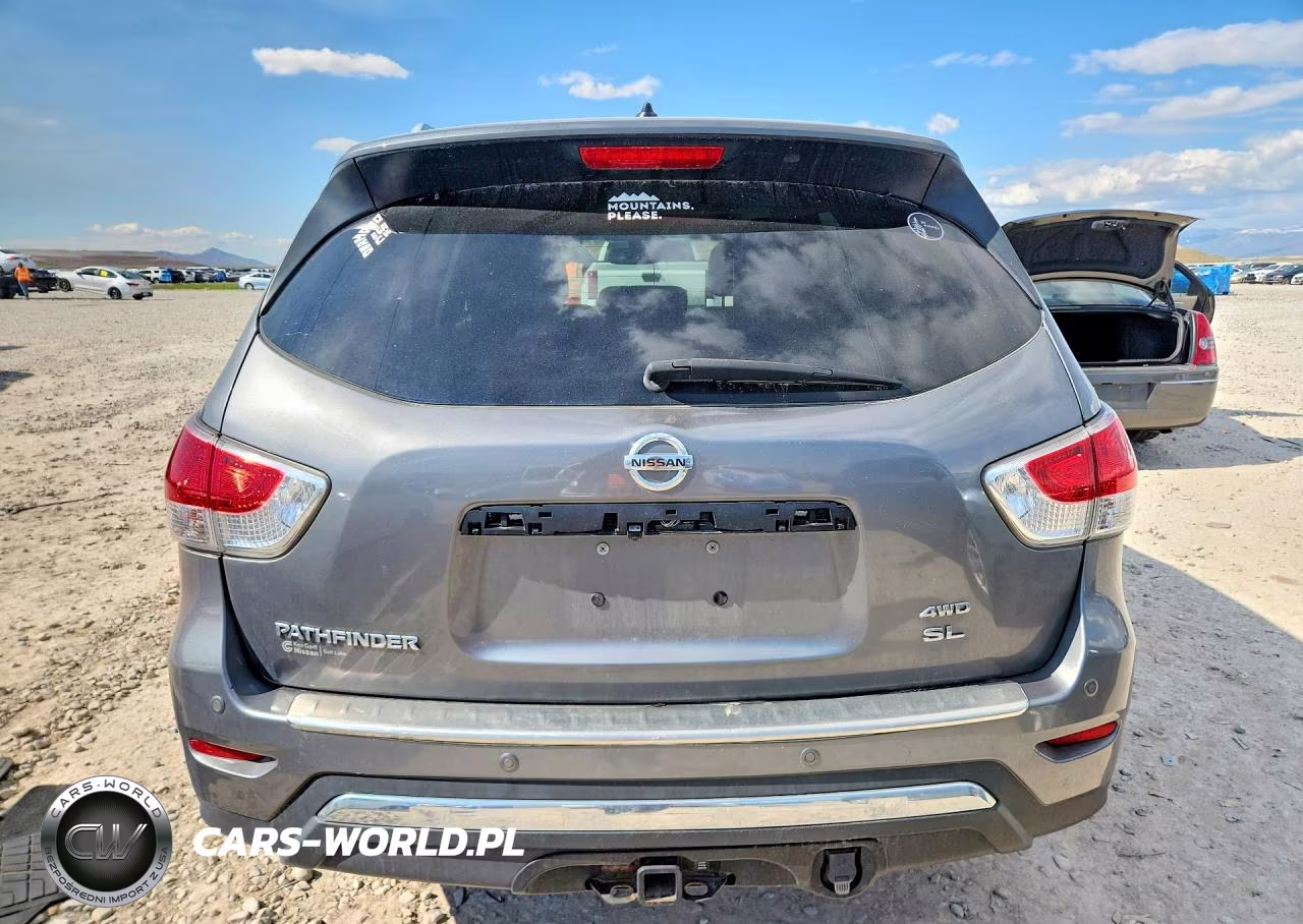 2015 Nissan Pathfinder Sl VIN:5N1AR2MM7FC676841 - 6