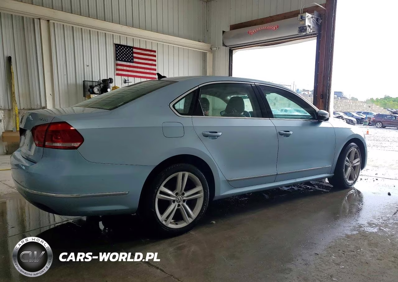 2012 Volkswagen Passat Sel VIN:1VWCN7A31CC020063 - 3