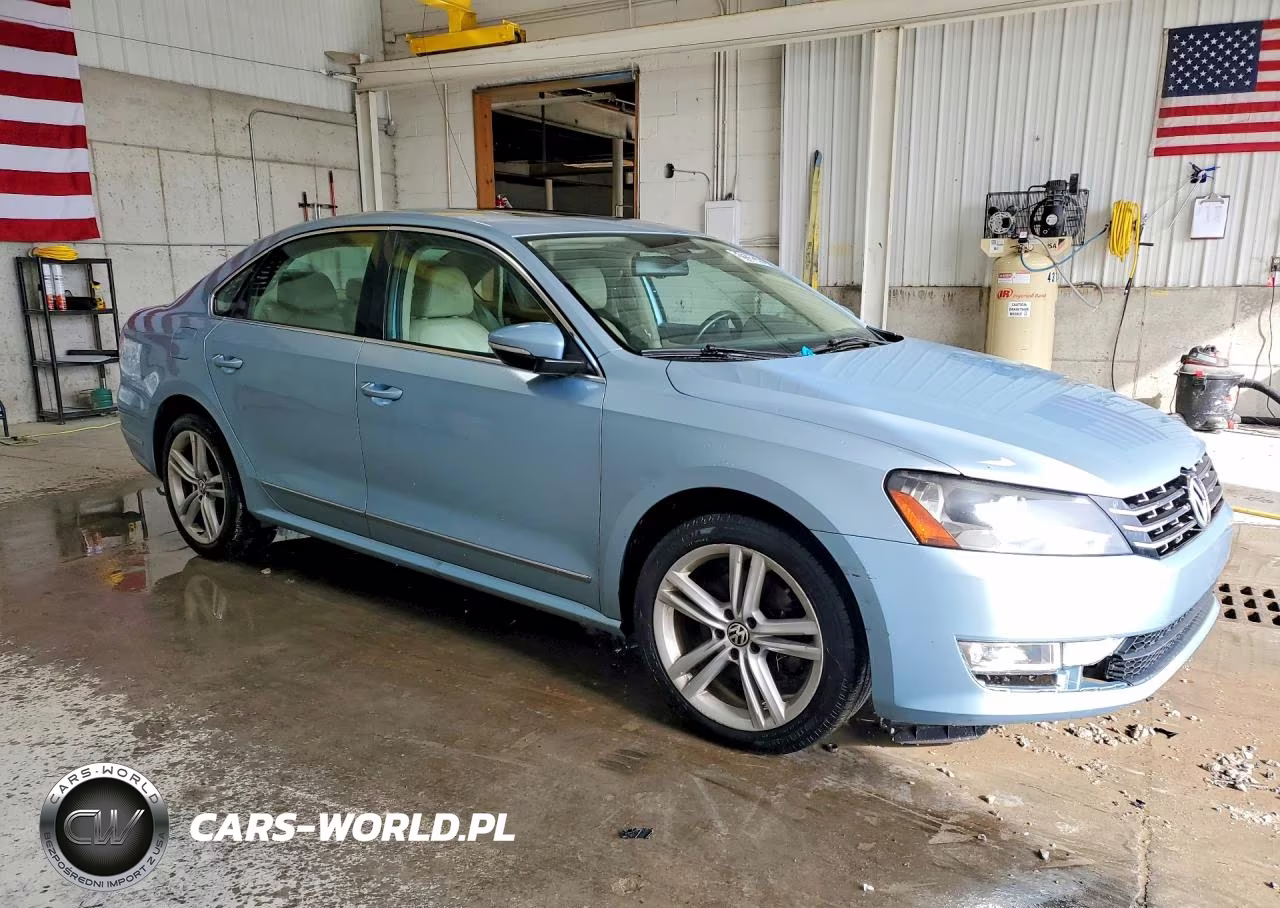 2012 Volkswagen Passat Sel VIN:1VWCN7A31CC020063 - 4