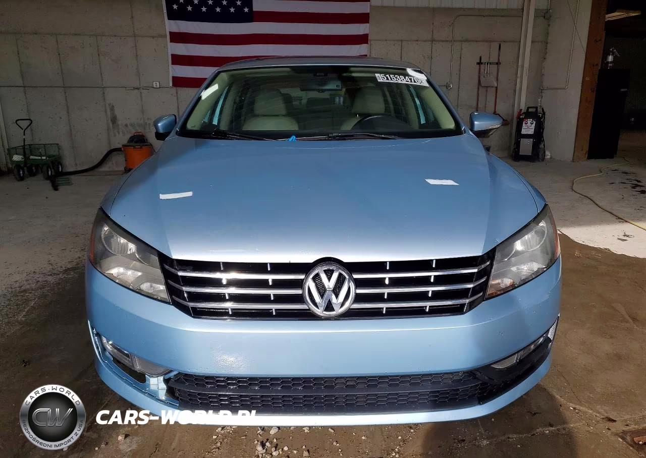2012 Volkswagen Passat Sel VIN:1VWCN7A31CC020063 - 5