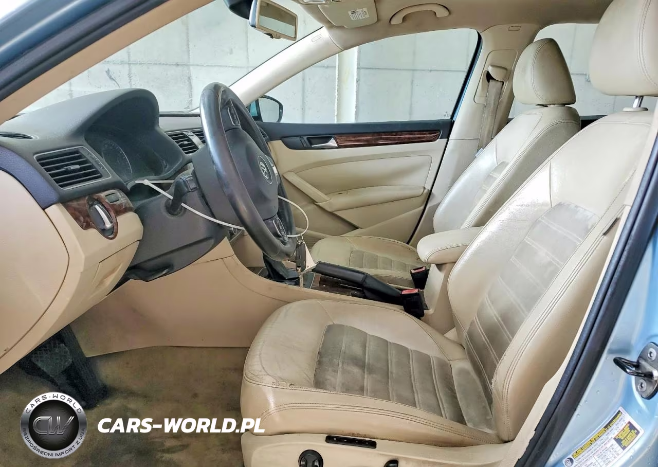 2012 Volkswagen Passat Sel VIN:1VWCN7A31CC020063 - 7