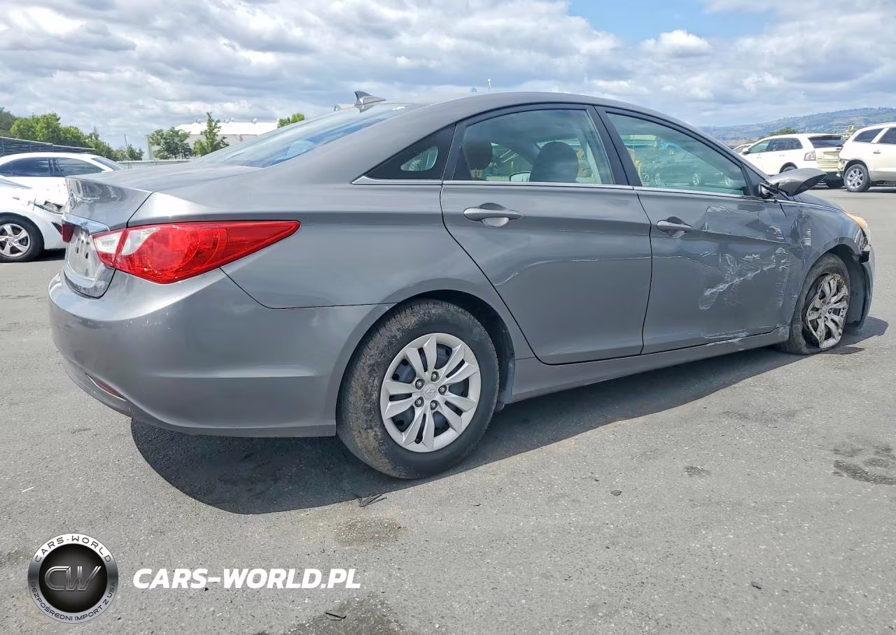2013 Hyundai Sonata Gls VIN:5NPEB4AC7DH504022 - 3