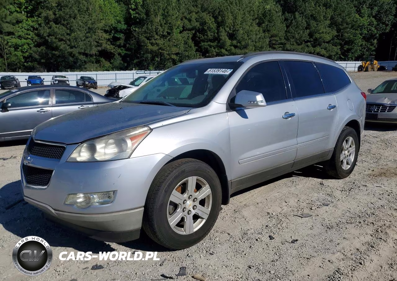 2012 Chevrolet Traverse Lt VIN:1GNKRJED4CJ287042 - 1