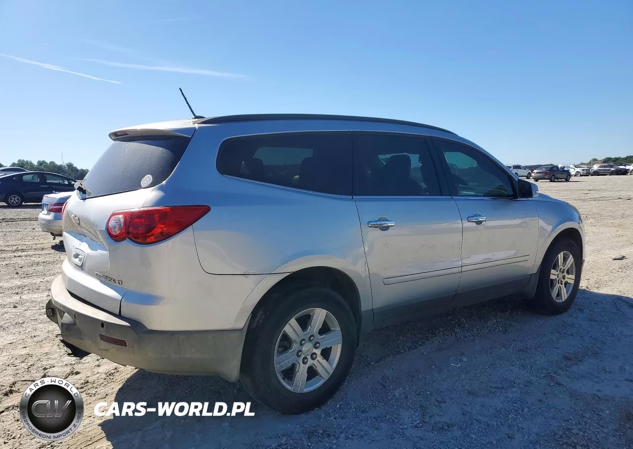2012 Chevrolet Traverse Lt VIN:1GNKRJED4CJ287042 - 3
