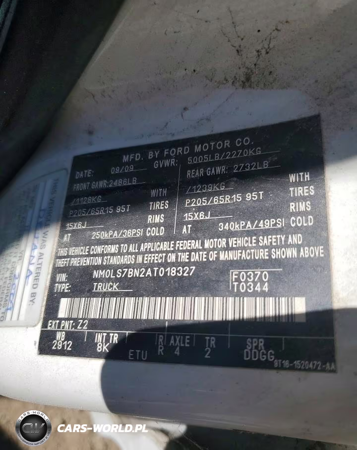 2010 Ford Transit Connect Xlt VIN:NM0LS7BN2AT018327 - 13