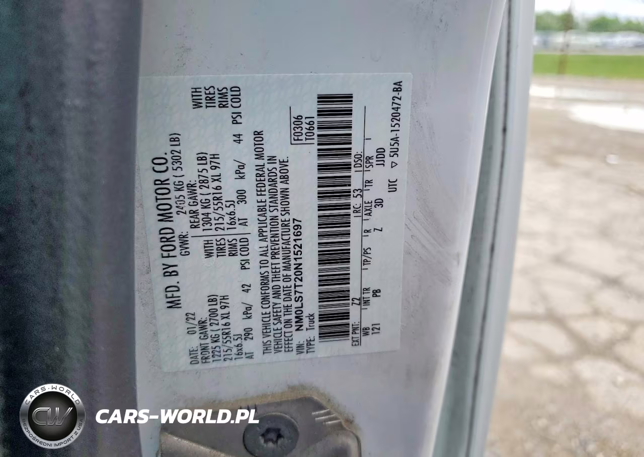 2022 Ford Transit Connect Xlt VIN:NM0LS7T20N1521697 - 12